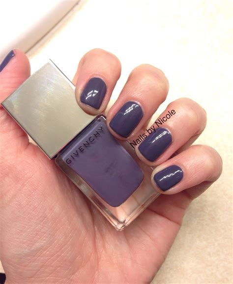 givenchy purple nail polsih|Ten Must.